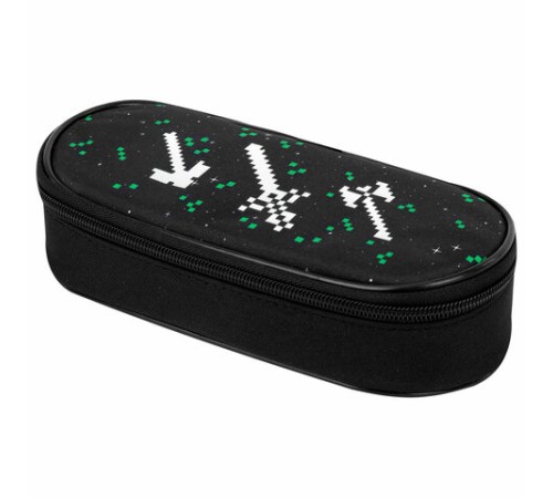 Пенал-футляр BRAUBERG, 1 отделение, органайзер, полиэстер, 22x9х5 см, 