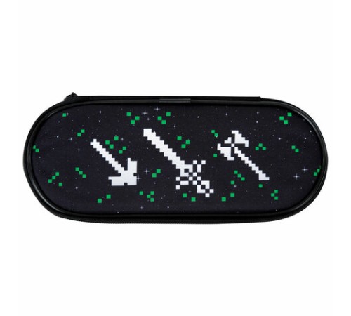 Пенал-футляр BRAUBERG, 1 отделение, органайзер, полиэстер, 22x9х5 см, 