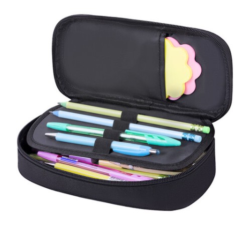 Пенал-органайзер BRAUBERG, 1 отделение, откидная планка, полиэстер, 22х10х6 см, 