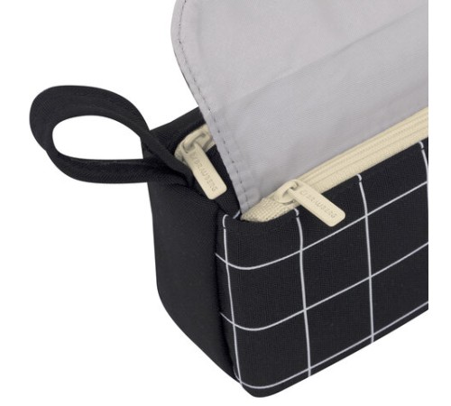 Пенал мягкий BRAUBERG, 1 отделение, карман на липучке, значок, 22х10х6 см, 