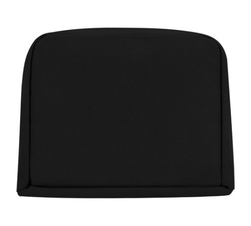 Пенал-органайзер BRAUBERG, 1 отделение, С НАКЛЕЙКАМИ, молния вокруг, канвас, 22x15х6 см, черный, 273596