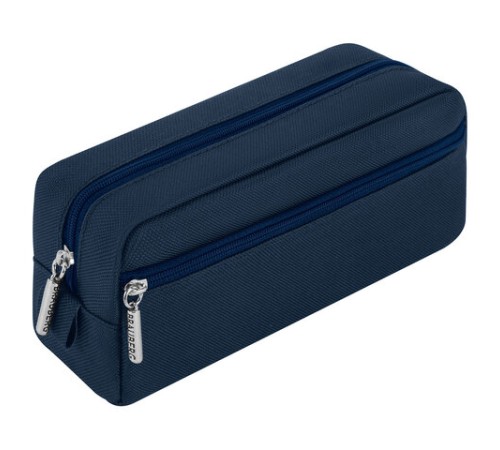 Пенал мягкий BRAUBERG, 2 отделения, ассорти 3 цвета, 