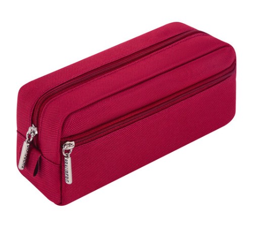 Пенал мягкий BRAUBERG, 2 отделения, ассорти 3 цвета, 