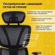 Кресло BRABIX PREMIUM "Fargo ER-710", синхромеханизм, 3D подлокотники, сетка/ткань TW, черное, 532949