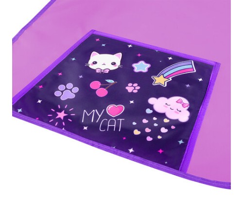 Фартук с нарукавниками для уроков труда ПИФАГОР, 1 карман, 46х54 см, 