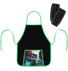 Фартук с нарукавниками для уроков труда ПИФАГОР, 1 карман, 46х54 см, 