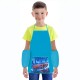 Фартук с нарукавниками для уроков труда ПИФАГОР, 1 карман, 46х54 см, 
