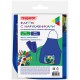 Фартук с нарукавниками для уроков труда ПИФАГОР, 1 карман, 46х54 см, 