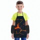 Фартук с нарукавниками для уроков труда ЮНЛАНДИЯ, регулировка по росту, 46х54 см, 