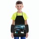 Фартук с нарукавниками для уроков труда ЮНЛАНДИЯ, регулировка по росту, 46х54 см, 
