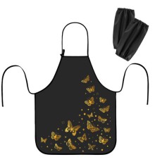 Фартук с нарукавниками для уроков труда ЮНЛАНДИЯ, регулировка по росту, 46х54 см, 