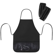 Фартук с нарукавниками для уроков труда BRAUBERG, 3 кармана, 46x54 см, 