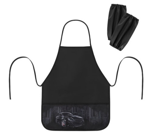 Фартук с нарукавниками для уроков труда BRAUBERG, 3 кармана, 46x54 см, 