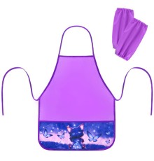 Фартук с нарукавниками для уроков труда BRAUBERG, 3 кармана, 46x54 см, 