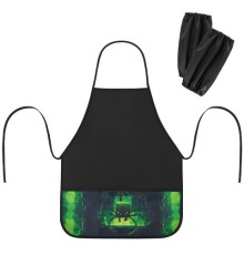 Фартук с нарукавниками для уроков труда BRAUBERG, 3 кармана, 46x54 см, 