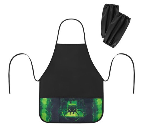 Фартук с нарукавниками для уроков труда BRAUBERG, 3 кармана, 46x54 см, 