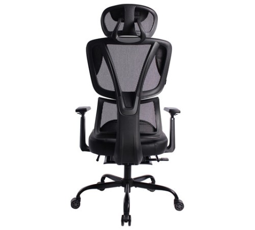 Кресло BRABIX PREMIUM "Venom GM-530", подножка, синхромеханизм, экокожа/сетка, черное/серое, 532951 Кресло BRABIX PREMIUM "Venom GM-530", подножка, синхромеханизм, экокожа/сетка, черное/серое, 532951