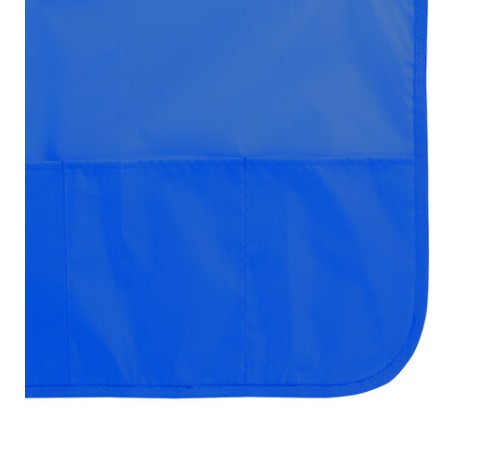 Фартук с нарукавниками для уроков труда ПИФАГОР, 3 кармана, стандартный размер, 44x55 см, синий, 273754