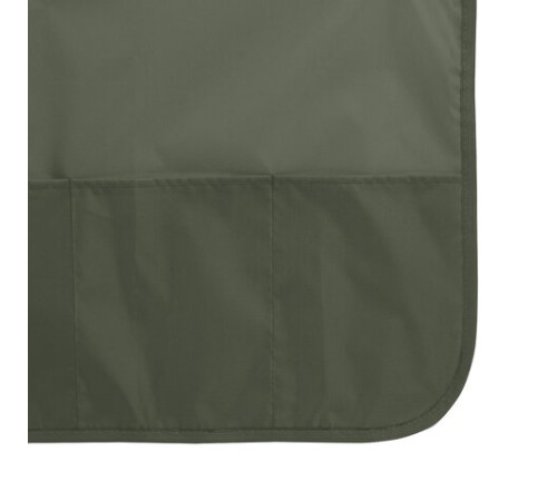 Фартук с нарукавниками для уроков труда ПИФАГОР, 3 кармана, стандартный размер, 44x55 см, хаки, 273756