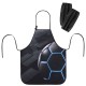 Фартук с нарукавниками для уроков труда ЮНЛАНДИЯ, регулировка по росту, 46х54 см, 