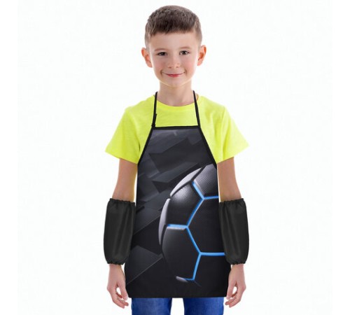 Фартук с нарукавниками для уроков труда ЮНЛАНДИЯ, регулировка по росту, 46х54 см, 