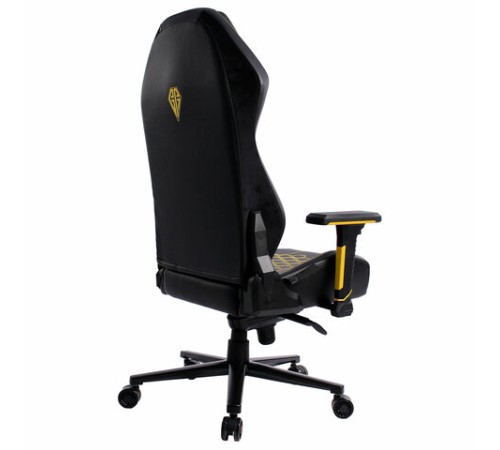 Кресло BRABIX PREMIUM "Tanos GM-180", мультиблок, 4D подлокотники, литой поролон, черное/желтое, 532953 Кресло BRABIX PREMIUM "Tanos GM-180", мультиблок, 4D подлокотники, литой поролон, черное/желтое, 532953