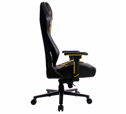 Кресло BRABIX PREMIUM "Tanos GM-180", мультиблок, 4D подлокотники, литой поролон, черное/желтое, 532953 Кресло BRABIX PREMIUM "Tanos GM-180", мультиблок, 4D подлокотники, литой поролон, черное/желтое, 532953