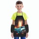 Фартук с нарукавниками для уроков труда ЮНЛАНДИЯ, регулировка по росту, 46х54 см, 