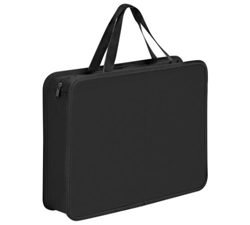 Папка на молнии с ручками ПИФАГОР А4, 1 отделение, пластик, 75 мм, однотонная, ассорти, 273769