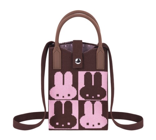 Сумочка-органайзер повседневная HEIKKI KNIT (ХЕЙКИ) кросс боди, вязаная, 17х12х5 см, 