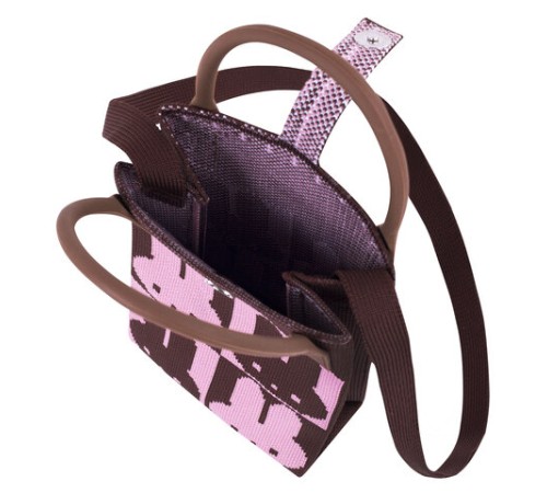 Сумочка-органайзер повседневная HEIKKI KNIT (ХЕЙКИ) кросс боди, вязаная, 17х12х5 см, 