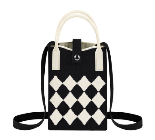 Сумочка-органайзер повседневная HEIKKI KNIT (ХЕЙКИ) кросс боди, вязаная, 17х12х5 см, 