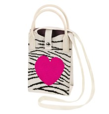 Сумочка-органайзер повседневная HEIKKI KNIT (ХЕЙКИ) кросс боди, вязаная, 17х12х5 см, 