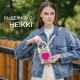 Сумочка-органайзер повседневная HEIKKI KNIT (ХЕЙКИ) кросс боди, вязаная, 17х12х5 см, 