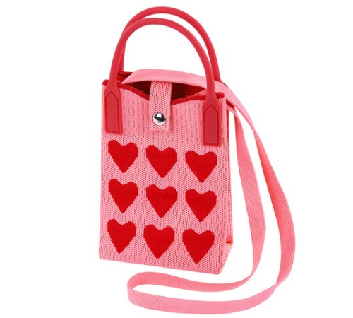 Сумочка-органайзер повседневная HEIKKI KNIT (ХЕЙКИ) кросс боди, вязаная, 17х12х5 см, 