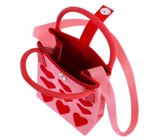 Сумочка-органайзер повседневная HEIKKI KNIT (ХЕЙКИ) кросс боди, вязаная, 17х12х5 см, 