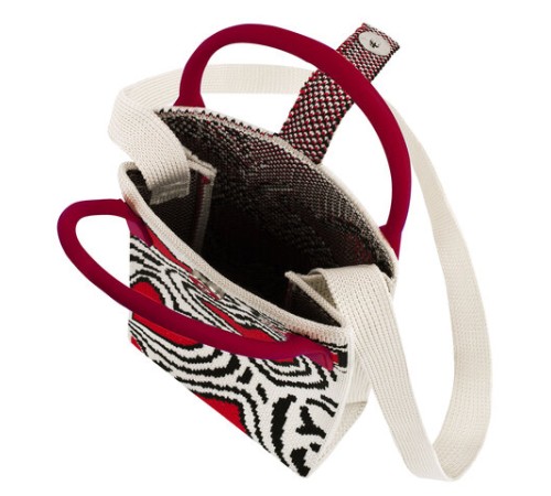 Сумочка-органайзер повседневная HEIKKI KNIT (ХЕЙКИ) кросс боди, вязаная, 17х12х5 см, 