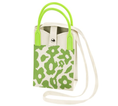 Сумочка-органайзер повседневная HEIKKI KNIT (ХЕЙКИ) кросс боди, вязаная, 17х12х5 см, 