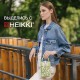Сумочка-органайзер повседневная HEIKKI KNIT (ХЕЙКИ) кросс боди, вязаная, 17х12х5 см, 