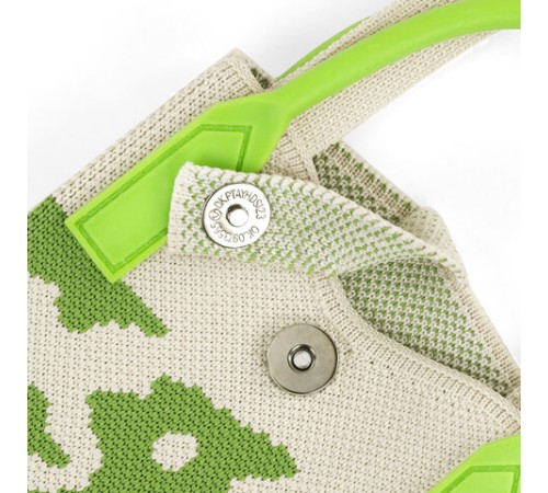 Сумочка-органайзер повседневная HEIKKI KNIT (ХЕЙКИ) кросс боди, вязаная, 17х12х5 см, 