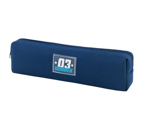 Пенал ЮНЛАНДИЯ ЮНИОР, 1 отделение, полиэстер, аппликация, 