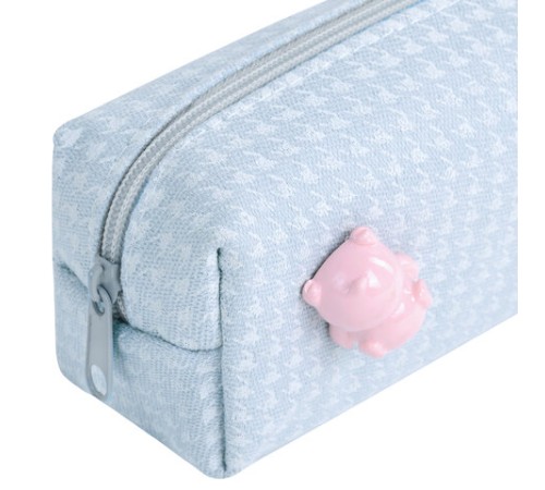 Пенал ЮНЛАНДИЯ ЮНИОР, 1 отделение, полиэстер, аппликация, 