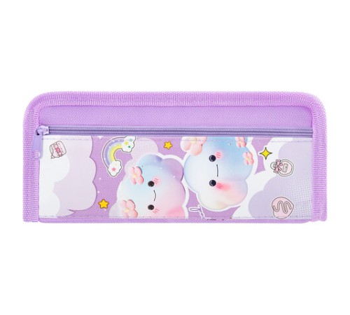 Пенал ЮНЛАНДИЯ ЮНИОР, 2 отделения, полиэстер, 