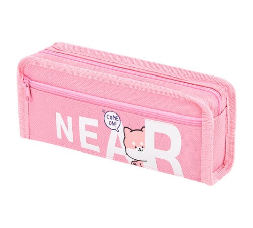 Пенал ЮНЛАНДИЯ ЮНИОР, 2 отделения, полиэстер, 