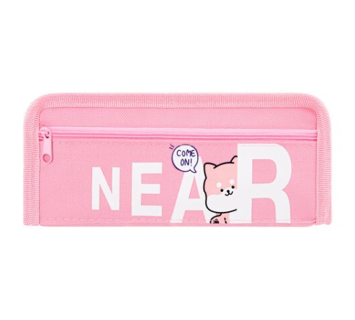 Пенал ЮНЛАНДИЯ ЮНИОР, 2 отделения, полиэстер, 