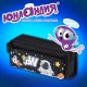 Пенал ЮНЛАНДИЯ ЮНИОР, 2 отделения, с ручкой, полиэстер, 