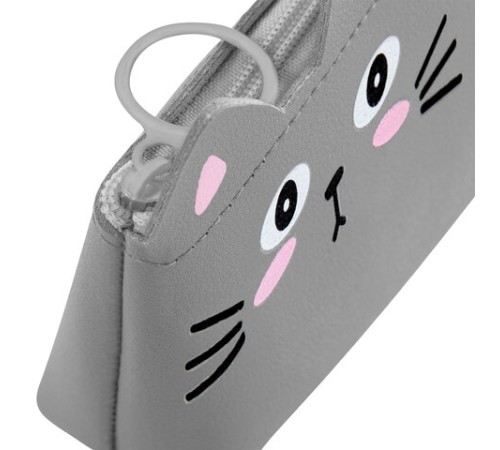 Пенал ЮНЛАНДИЯ ЮНИОР, 1 отделение, искусственная кожа, 