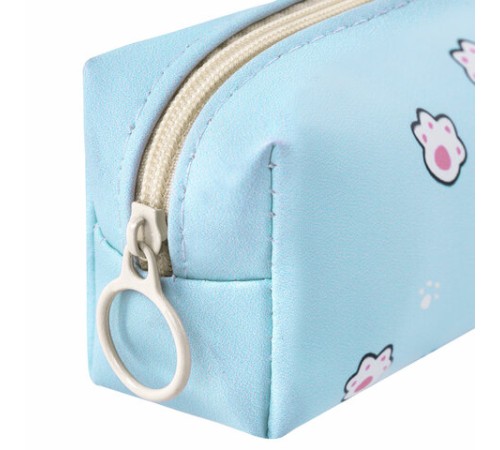 Пенал мягкий ПИФАГОР, 1 отделение, ПВХ, ассорти 