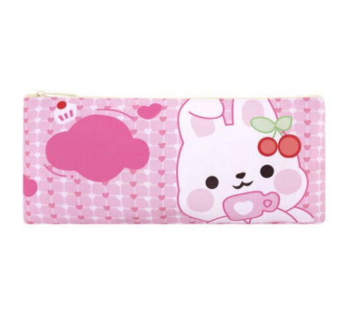 Пенал-конверт ПИФАГОР, 1 отделение, ПВХ, ассорти 