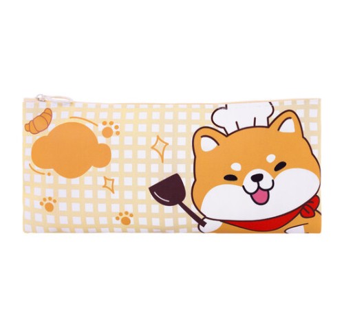 Пенал-конверт ПИФАГОР, 1 отделение, ПВХ, ассорти 